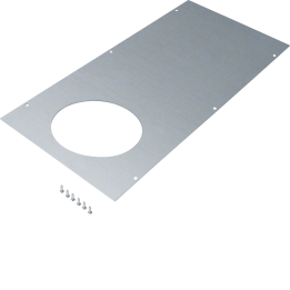 Hager BKA400800R06 Cover for BKF/BKW400 Cable Trunking, 800 mm, R06