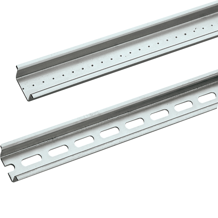 Hager A099B Perforated DIN Rail, Venezia, 15x2000 mm