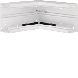 Hager L87719010 Internal Corner PVC RAL 7030 Pure White