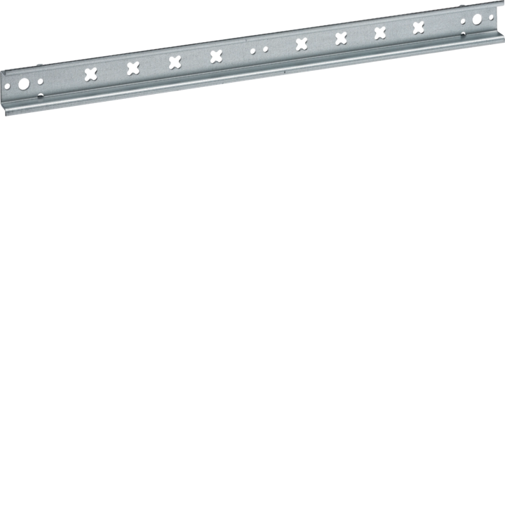 Hager UZ02B3 DIN Rails, universN, 15mm, 24 Modules (Pack of 2)