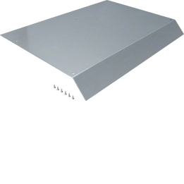 Hager AKB84000701V Blind Lid 800mm 45° for AK 400x70 Trunking