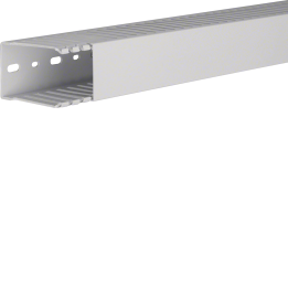Hager DNG 75050 Slotted Cable Trunking 75x50 mm, Grey