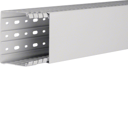 Hager HA780100 Slotted Panel Trunking HA7 80x100 mm, Grey