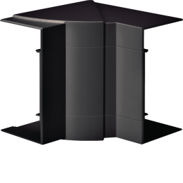 Hager BRP651304H9011 Internal Corner for BRP/BRAP65130 Trunking, Black