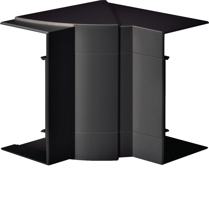 Hager BRP651304H9011 Internal Corner for BRP/BRAP65130 Trunking, Black