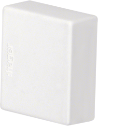 Hager LF1501569011 10x End Cap for HFR 15x15mm Mini Trunking, Traffic White