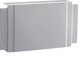 Hager LF6019087035 T-piece for LF/FB 60x190mm Floor Trunking, Stone Grey