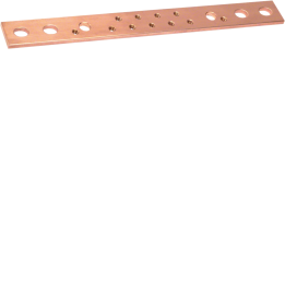 Hager UM30A3 Universal Busbar 30x5x280mm