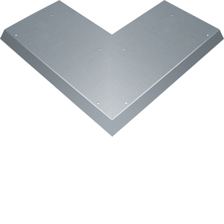 Hager AKBA2500401V Blind Lid External Corner for AK 250x40