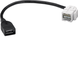 Hager GMKUSB2A USB Type-A Keystone Module Insert
