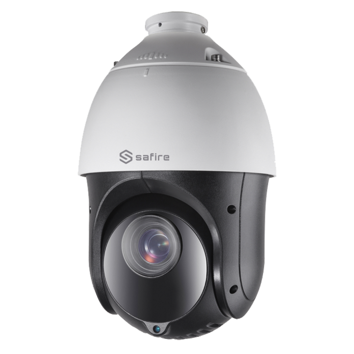 SAFIRE SF-IPSD6025UIWH-4 IP-PTZ-Speed-Dome-Kamera, 25-fach optischer Zoom, WLAN und PoE, IP66 für den Außenbereich