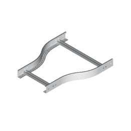 BAKS U-Shaped Cable Tray 500×400mm Galvanized HFH579