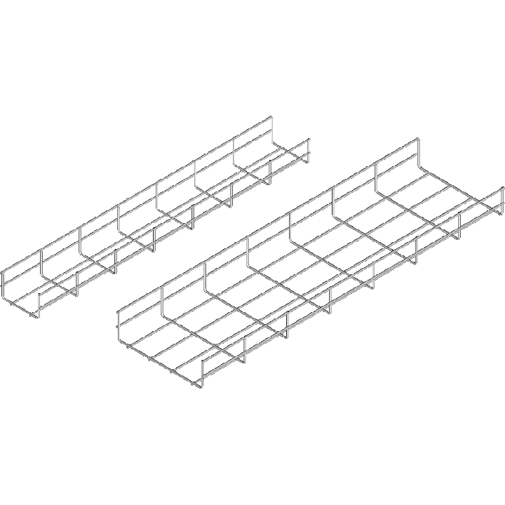 Mesh cable tray 100x60 3m E90