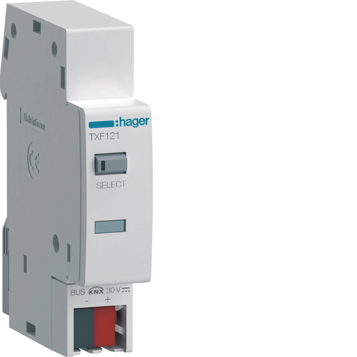 Hager TXF121 KNX Interface for Energy Meter