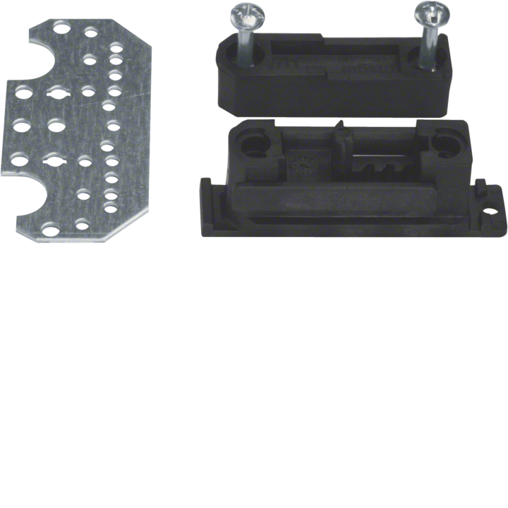 Hager UZ61S1 Busbar Carrier, 1P, 50 pcs