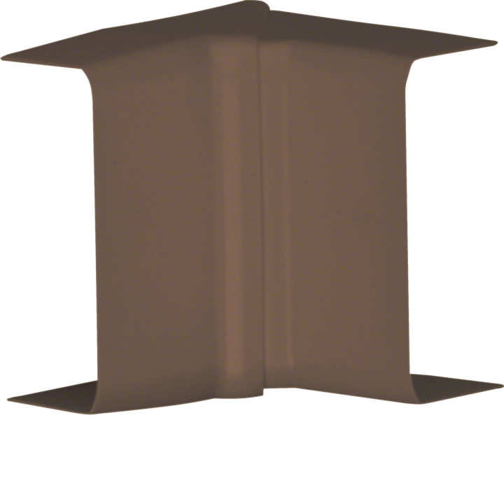 Hager ATA205048014 Internal Corner for ATEHA Trunking, 20x50 mm, Brown