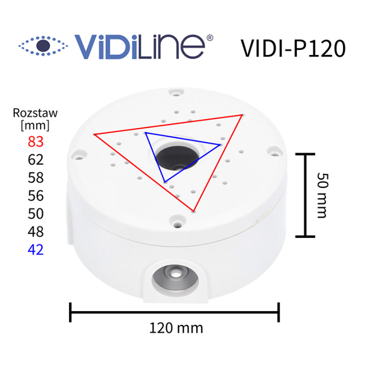 VidiLine VIDI-P120 Universal Camera Bracket