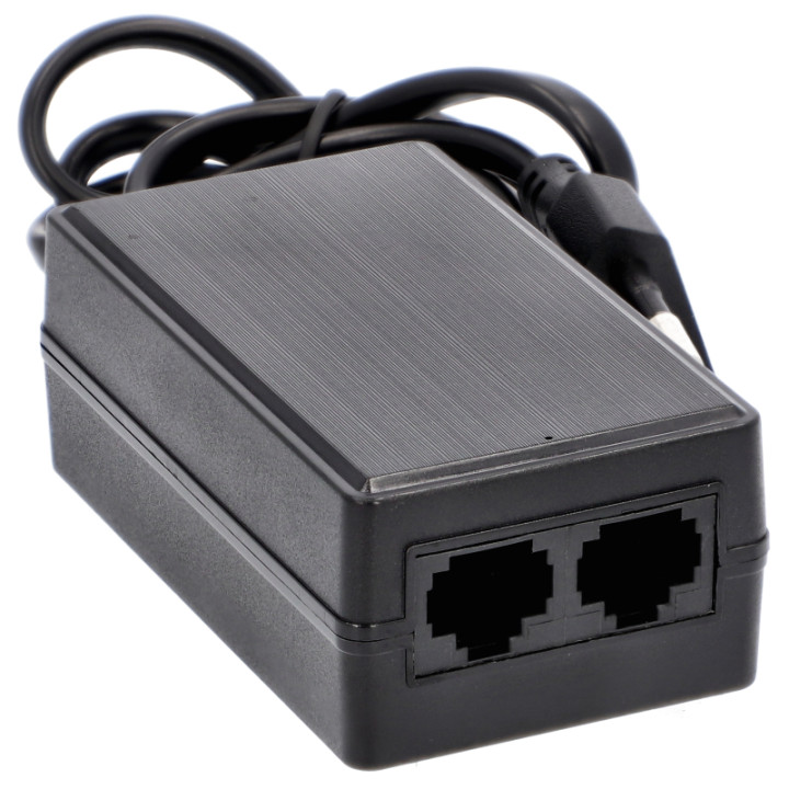 VidiLine VIDI-POE-48/NX_V2 PoE Injector Switch 48V DC UPS Buffer
