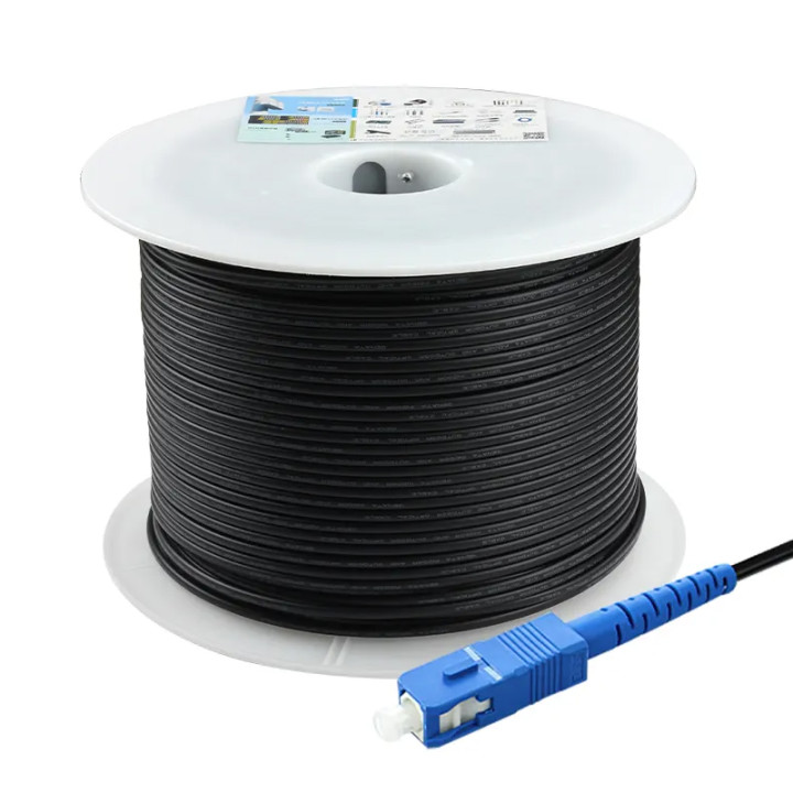 VidiLine VIDI-KAB-FIB-150 Single-Mode Fiber Optic Cable 150m with SC Connectors