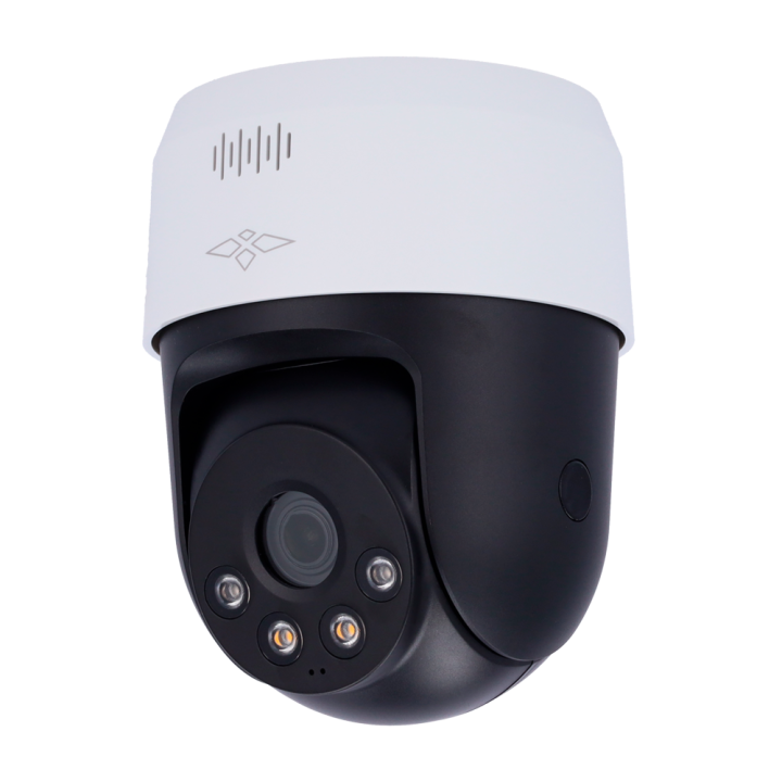 X-SECURITY XS-IPPT470-5ES-FC-AI2 Cámara IP PTZ para exteriores de 5 MP con PoE, Wi-Fi, IR de 30 m, microSD de hasta 512 GB