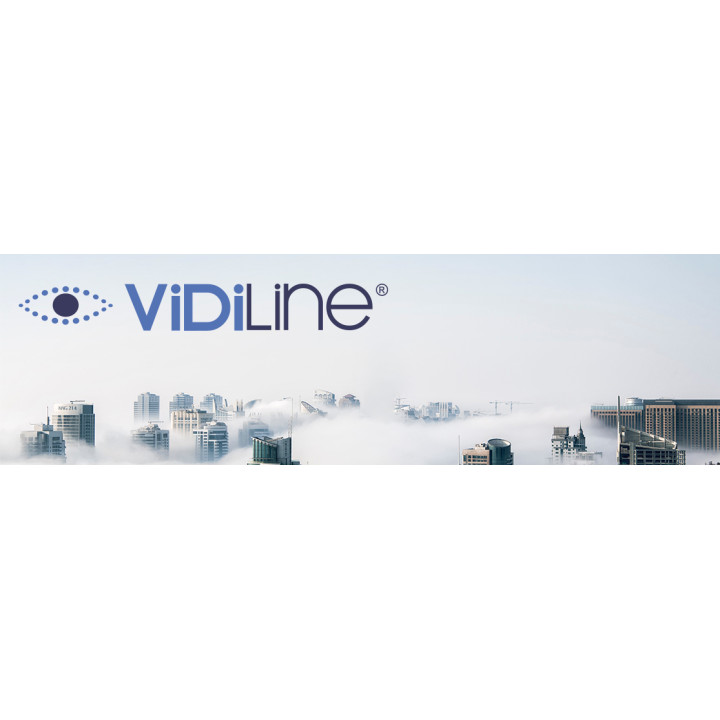 VidiLine VIDI-AC-2CS-P Flush Mount Access Control Keypad with Card Reader
