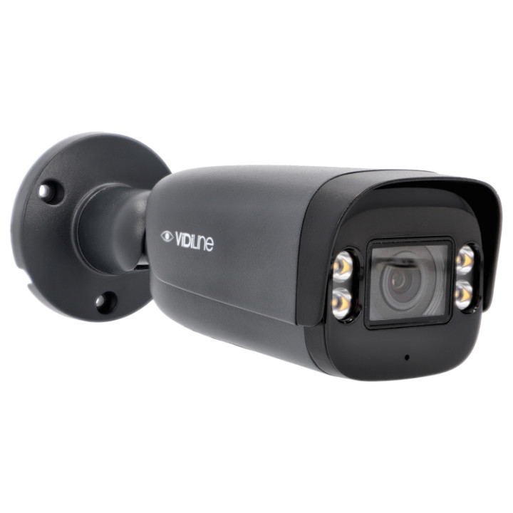 VidiLine VIDI-IPC-54B 4MP Outdoor IP Bullet Camera with Polar Day Technology