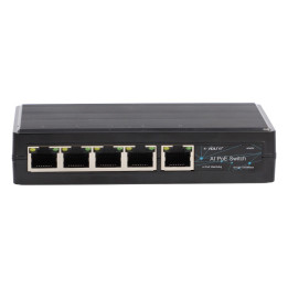 VidiLine VIDI-GZW0401G 4-Port Gigabit PoE Switch with Outdoor Enclosure