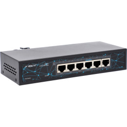 VidiLine VIDI-F0420FB PoE Switch 4x PoE 100Mbps 2x Uplink 65W PoE Budget