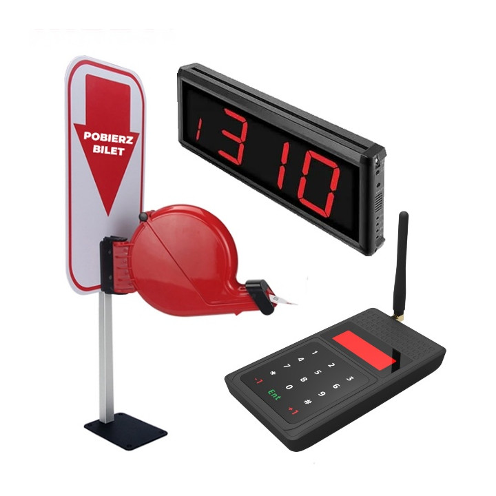KALER KAL-800 Wireless Queue Management System