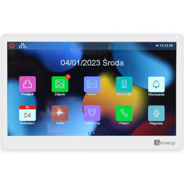 Genway F-V14-2W-WH 10" WiFi Tuya Smart Video Intercom Monitor, White