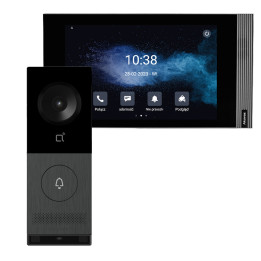 Akuvox X910S Video Doorbell Kit with S562 7" Linux PoE Monitor