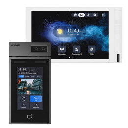 Akuvox S535 Outdoor Panel + S563W White Monitor Wi-Fi Android PoE Video Doorbell Kit