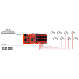 ATTE xPoE-10-20A-OF 10-Port PoE Switch (8 PoE + 2 Gigabit Uplink)
