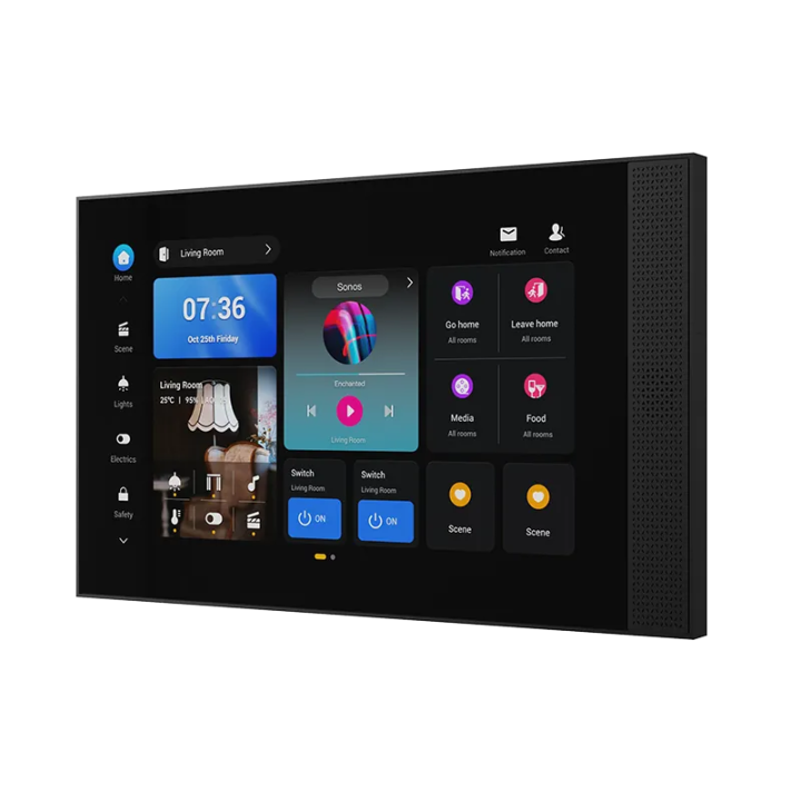 Akubela PH59-KNX HyPanel Elite 10 KNX Smart Home Panel Black