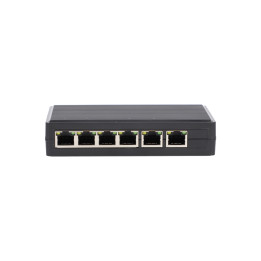 VidiLine ViDi-F0411FE 4-Port PoE Switch 60W 100Mbps with 2 RJ45 Uplink