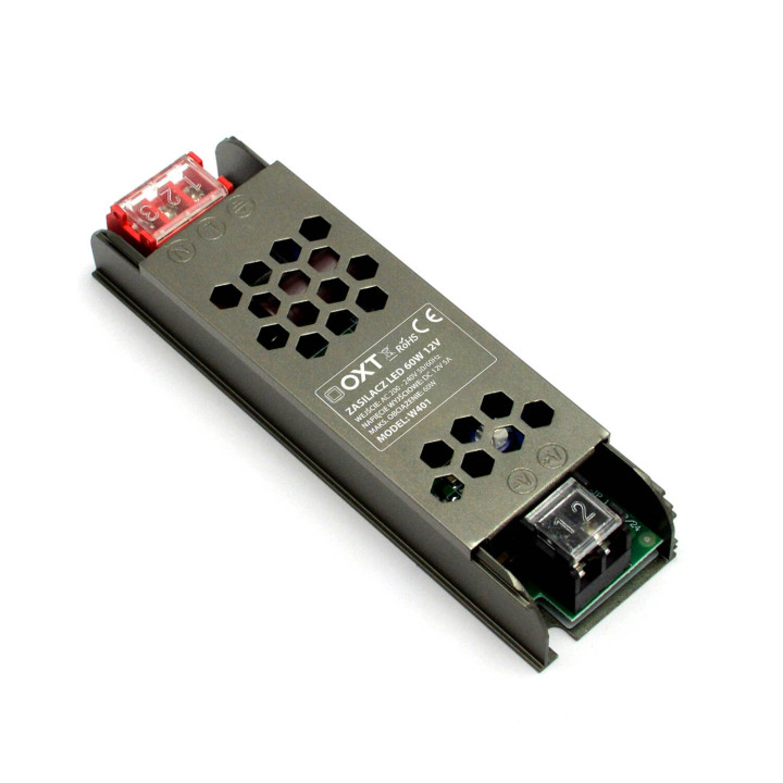 OXT LED Power Supply 12V 60W 5A Slim PRO 5904496826135