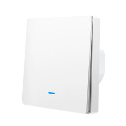 Tuya EM1 Smart Life 1-Gang WiFi + RF433 interrupteur mural intelligent blanc