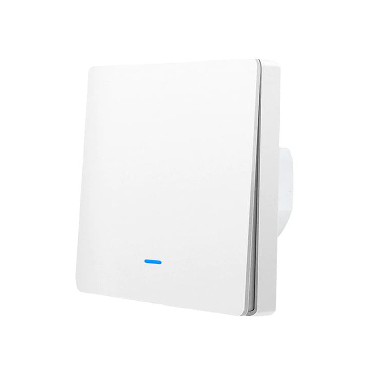 Tuya EM1 Smart Life 1-Gang WiFi + RF433 interrupteur mural intelligent blanc