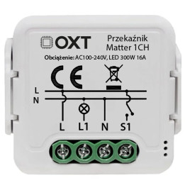 Moduł inteligentnego przekaźnika OXT 1 Obwód ma znaczenie Wi-Fi HomeKit