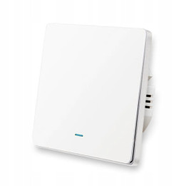 Interrupteur mural intelligent Tuya EM Series, 1 groupe, blanc, ZigBee