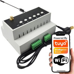 Contrôleur de relais WiFi intelligent à 6 canaux Tuya 5906203622948