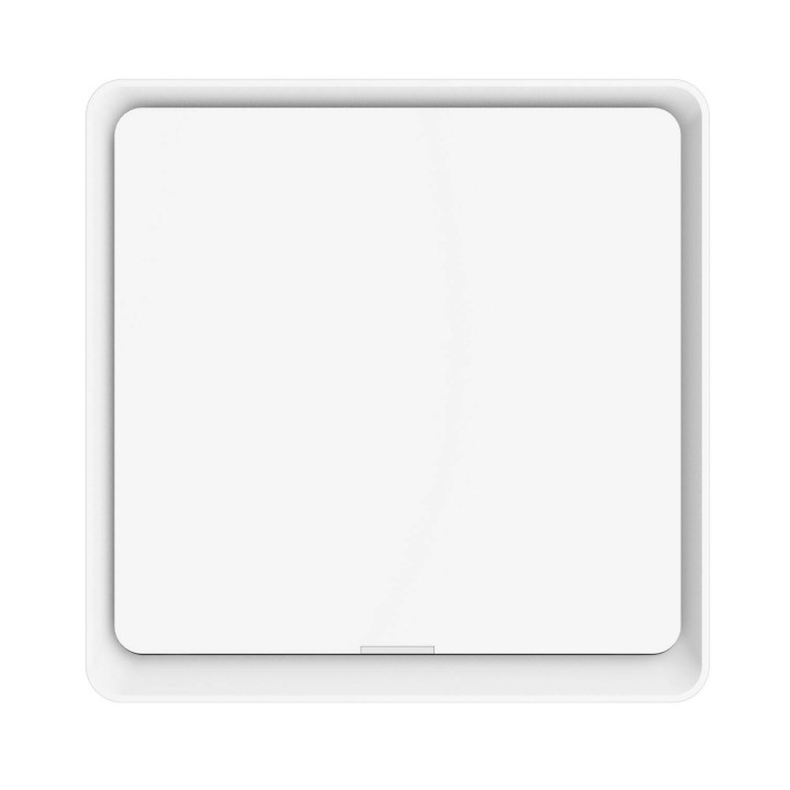 Interrupteur mural intelligent Zigbee, série Tuya KT, 1 bouton, blanc