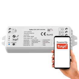 Tuya SD série ZigBee + contrôleur LED RF MONO CCT 2x5A 12-36V