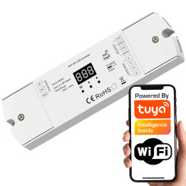 Contrôleur LED RGBIC Tuya série SD 5V-24V WiFi pour escaliers