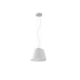 Immax NEO CONO White Glass Pendant Light 32cm 07053V