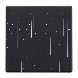 Couvercle/capuchon décoratif SONOFF T5-2C-86-star pour interrupteur tactile T5 2C