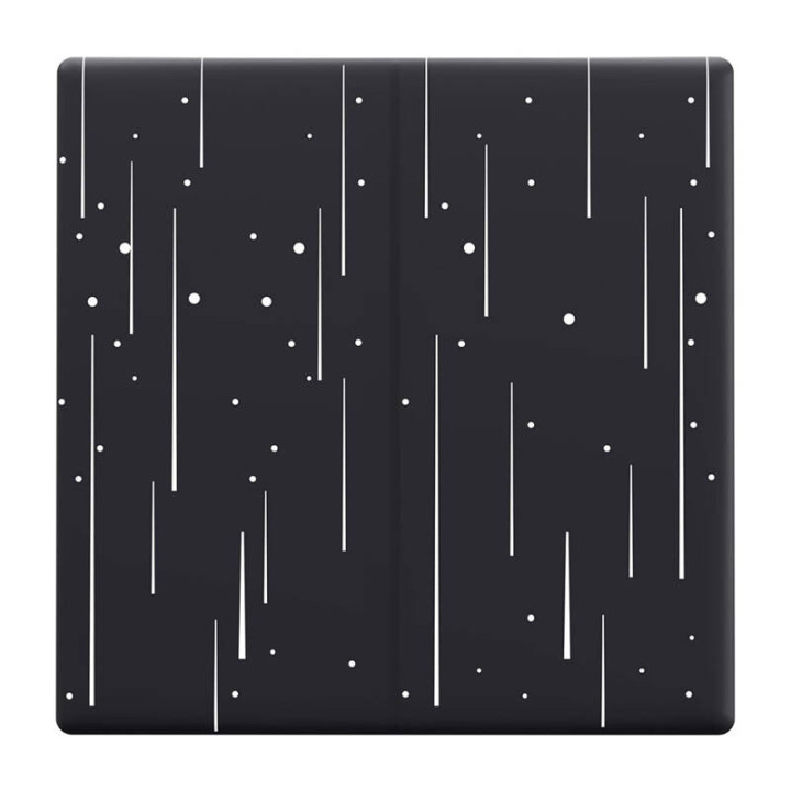 Couvercle/capuchon décoratif SONOFF T5-2C-86-star pour interrupteur tactile T5 2C