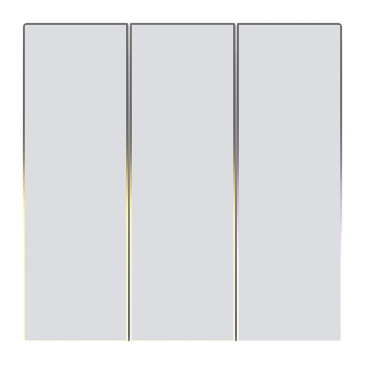AVATTO ZTS60-EU-W3 Touch ZigBee Light Switch Triple TUYA (White)