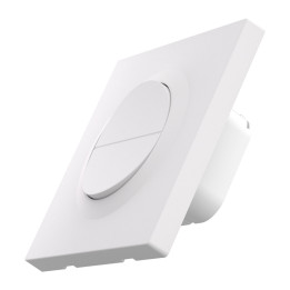 Sonoff Orb-ZBW2L (MINI-ZB2GS-L-E) Interrupteur intelligent Zigbee à 2 gangs, sans neutre, blanc