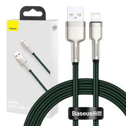 Baseus Cafule USB-A to Lightning Cable 2.4A 1m Green CALJK-A06